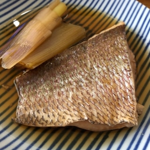 魚を美味しく食べよう！金目鯛の煮付け